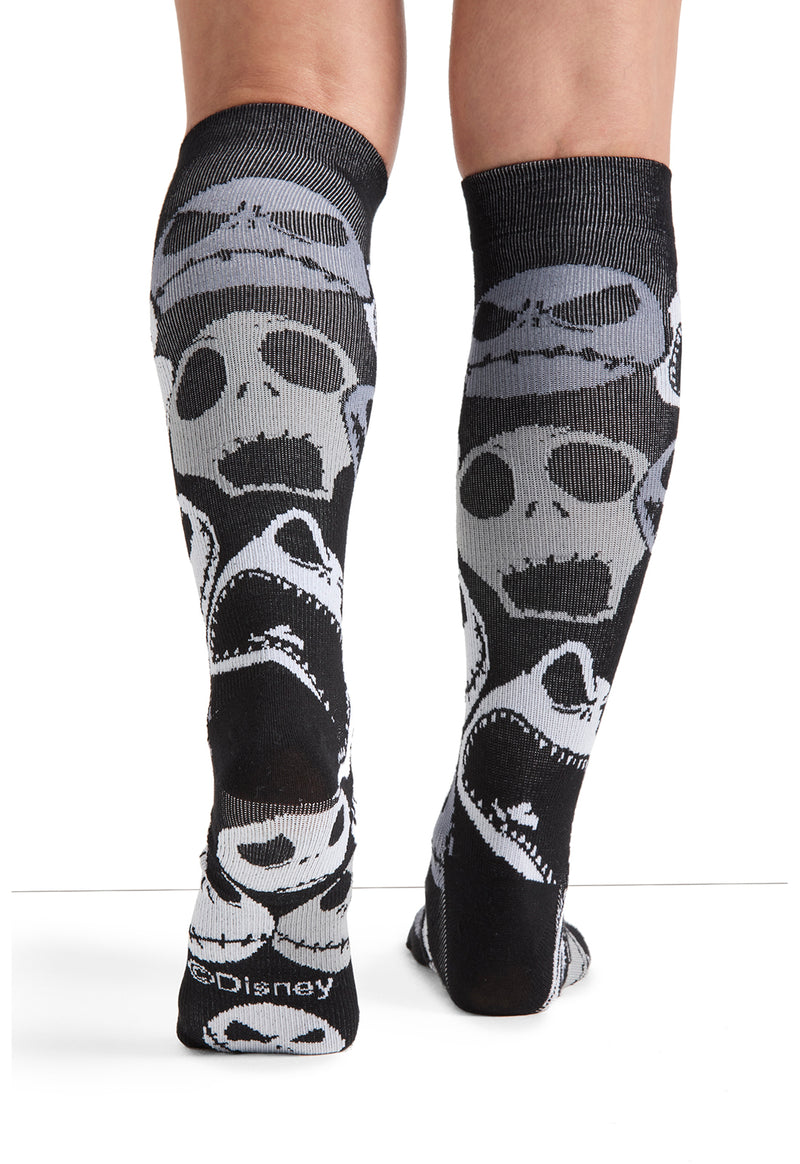 My Scary Face - Women's 10-15mmHg Compression Socks (Back)