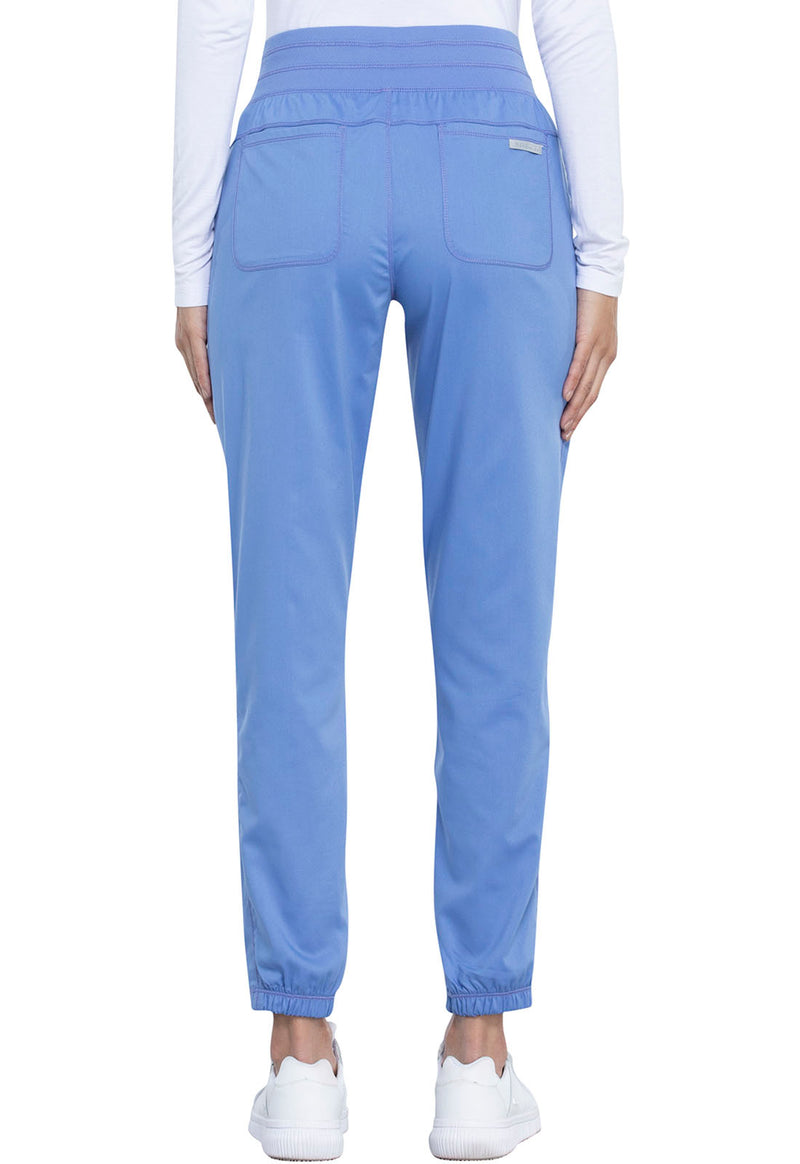Ciel Blue - Women's Natural Rise Jogger – Petite (Back)