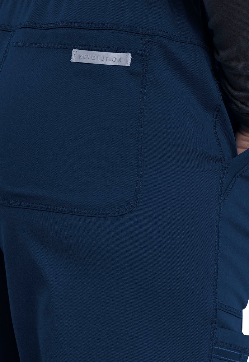 Navy - Cherokee Cherokee WW Revolution Women's Scrub Pants - Detail 2 View