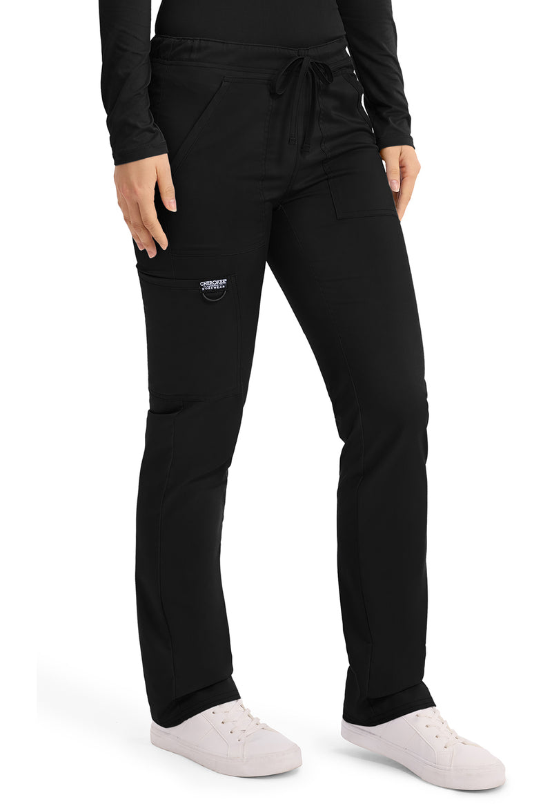 Black - Cherokee Cherokee WW Revolution Unisex Scrub Pants - Right Side View