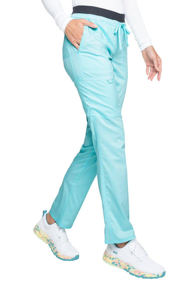 Crystal Beach - Cherokee Cherokee WW Revolution Women's Scrub Pants - Right Side View