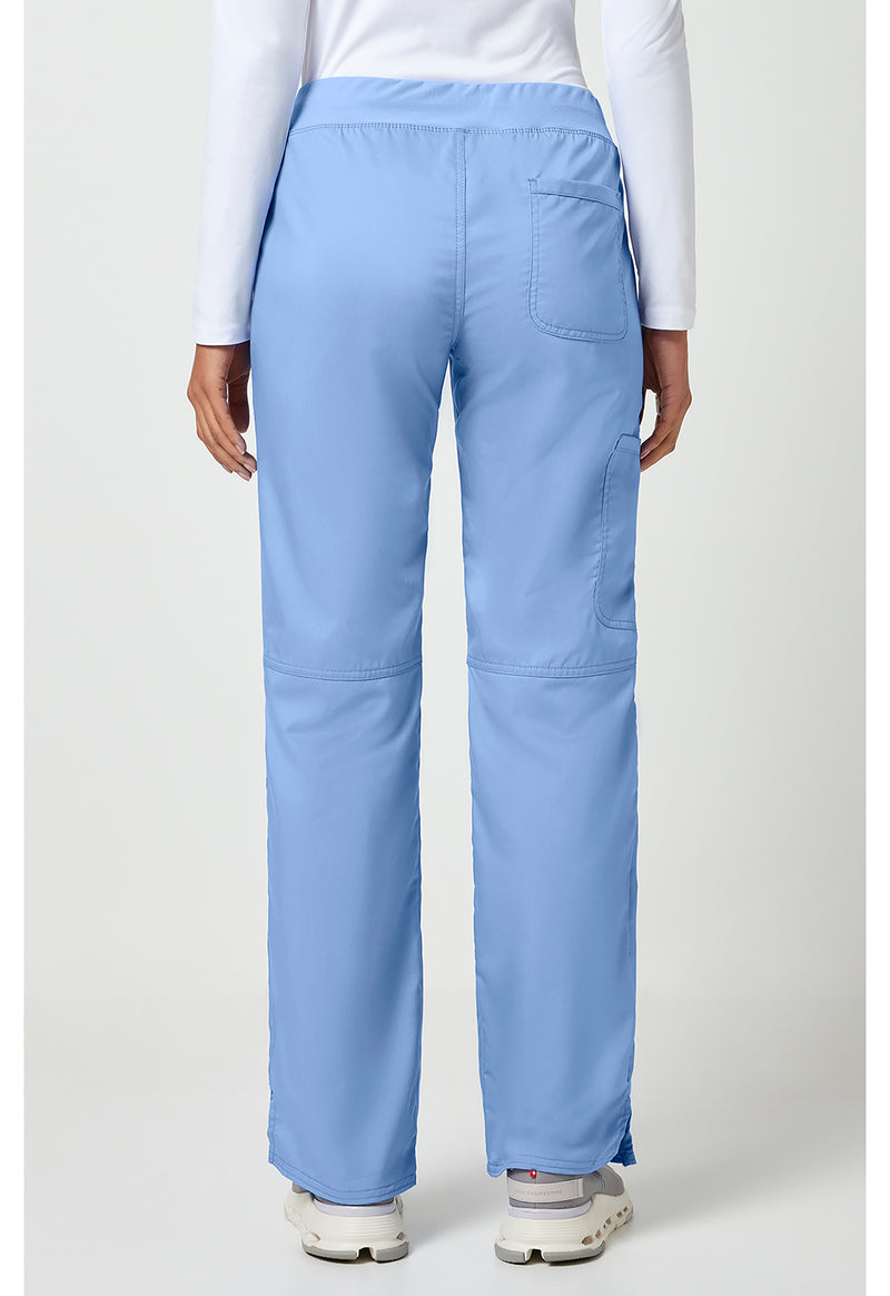 Ciel Blue - Cherokee WW Revolution Women Scrub Pants - Back View