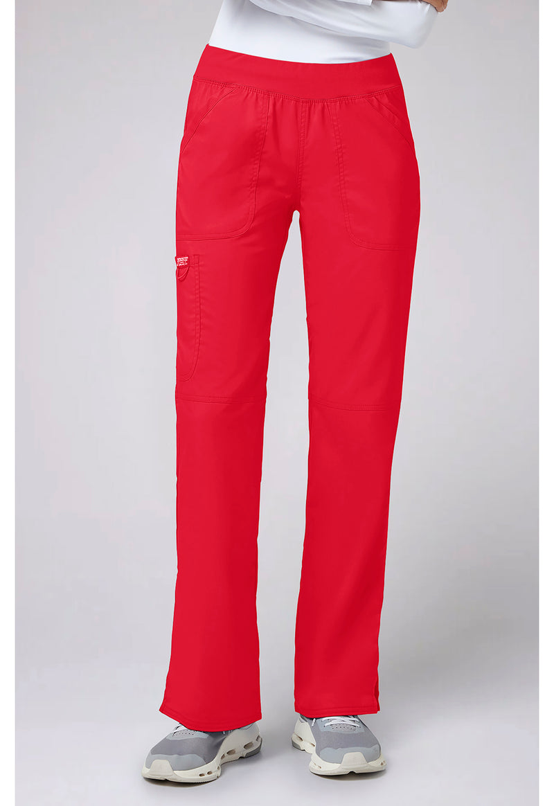 Sweet Paprika - Cherokee WW Revolution Women Scrub Pants - Front View