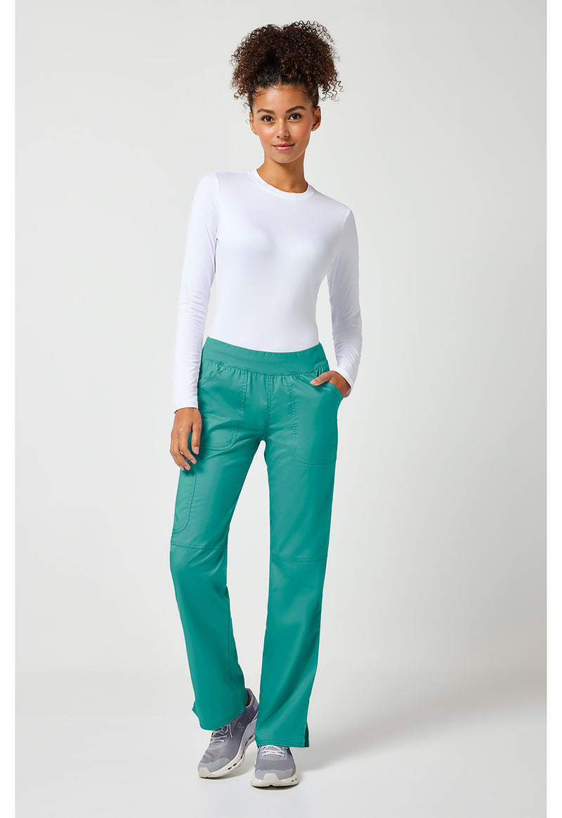 Soft Marine - Cherokee Cherokee WW Revolution Women's Scrub Pants - Detail 1 View