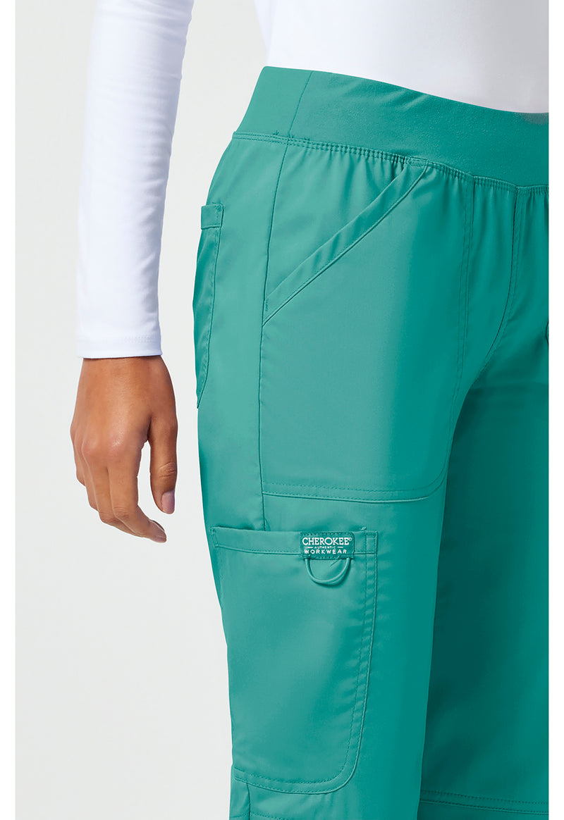 Soft Marine - Cherokee Cherokee WW Revolution Women's Scrub Pants - Detail 3 View