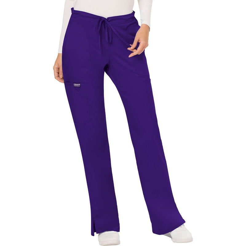 grape - Mid Rise Moderate Flare Drawstring Pant