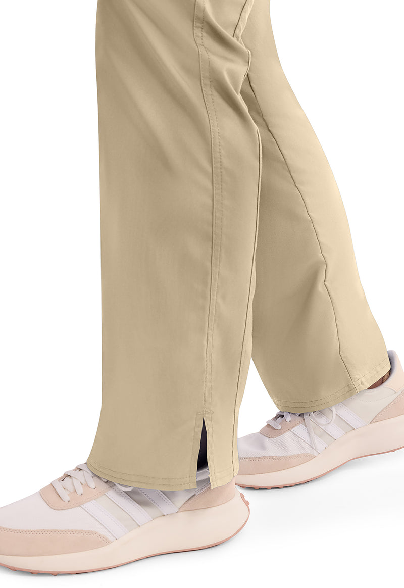 Khaki - Cherokee Cherokee WW Revolution Women's Scrub Pants - Detail 4 View