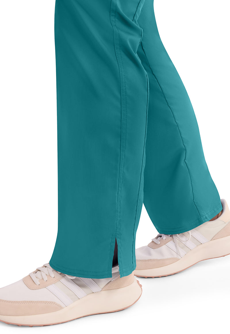Teal Blue - Cherokee Cherokee WW Revolution Women's Scrub Pants - Detail 4 View