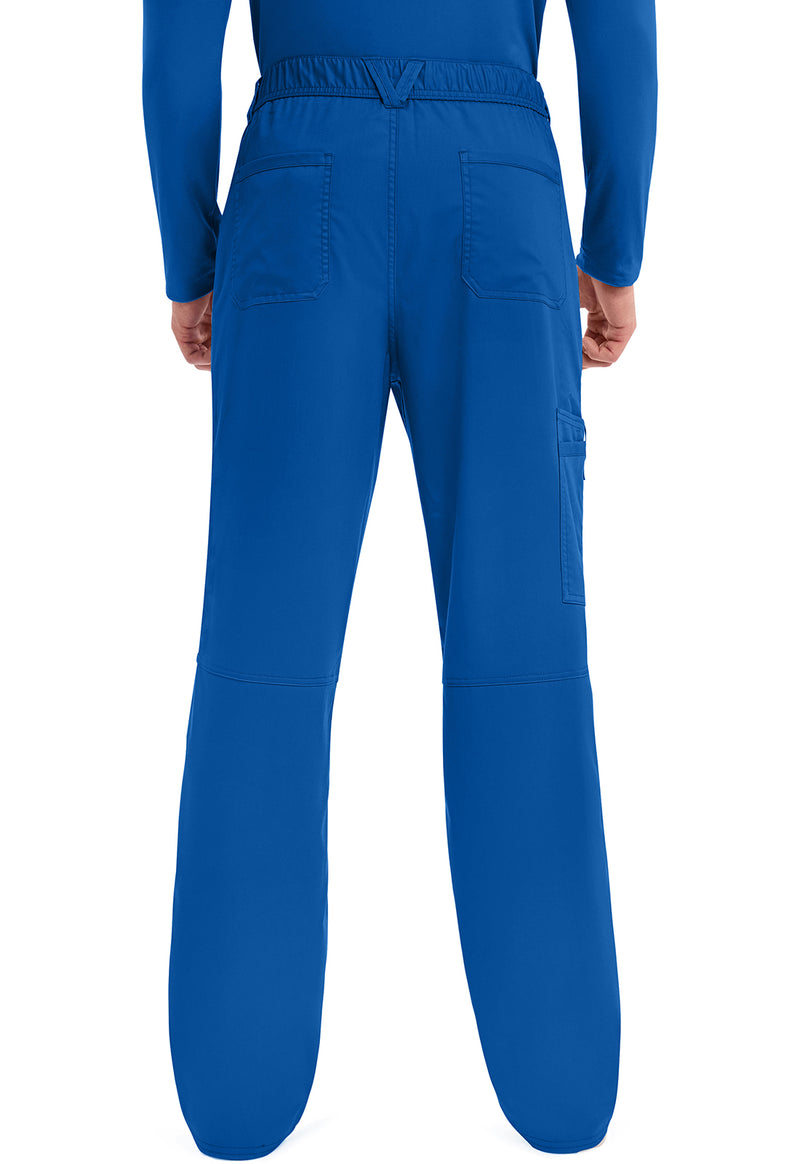 Royal - Men's Fly Front Scrub Pants – Short (Back)