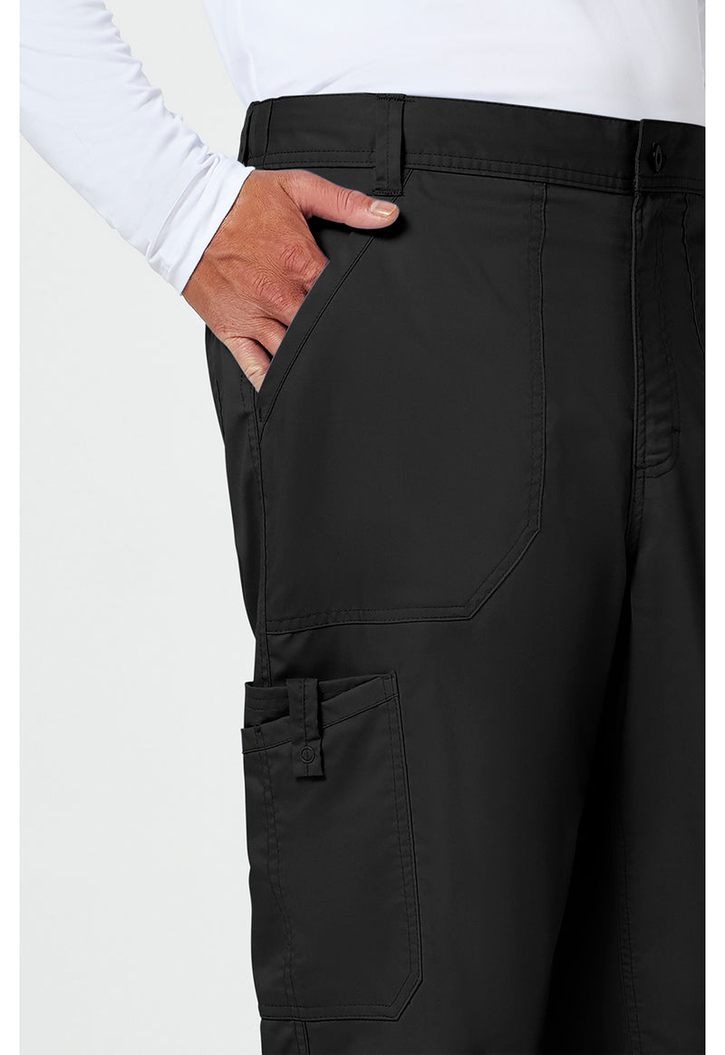 Black - Cherokee Cherokee WW Revolution Men's Scrub Pants - Detail 3 View