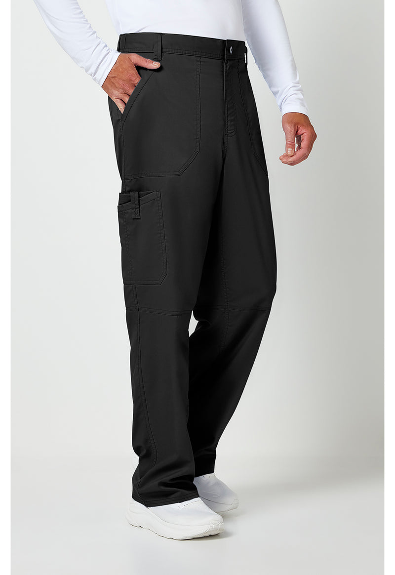 Black - Cherokee Cherokee WW Revolution Men's Scrub Pants - Right Side View