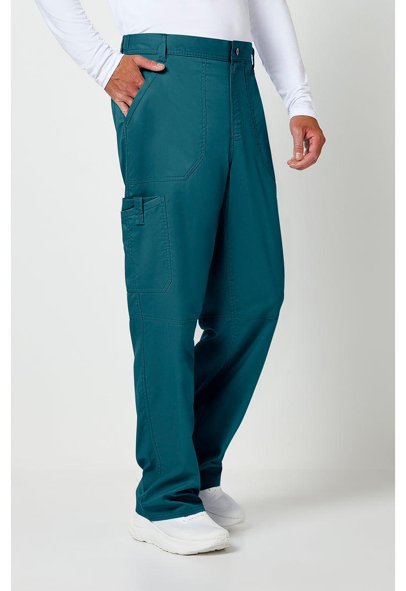 Caribbean Blue - Cherokee Cherokee WW Revolution Men's Scrub Pants - Right Side View