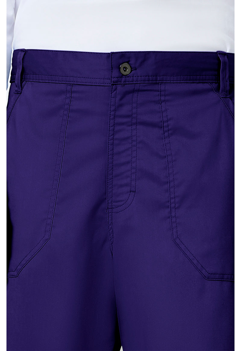 Grape - Cherokee Cherokee WW Revolution Men's Scrub Pants - Detail 2 View
