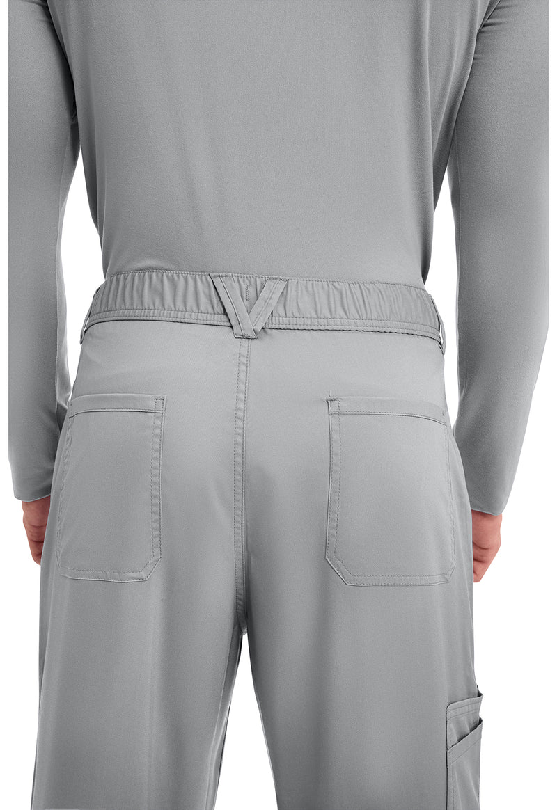 Grey - Cherokee Cherokee WW Revolution Men's Scrub Pants - Detail 4 View
