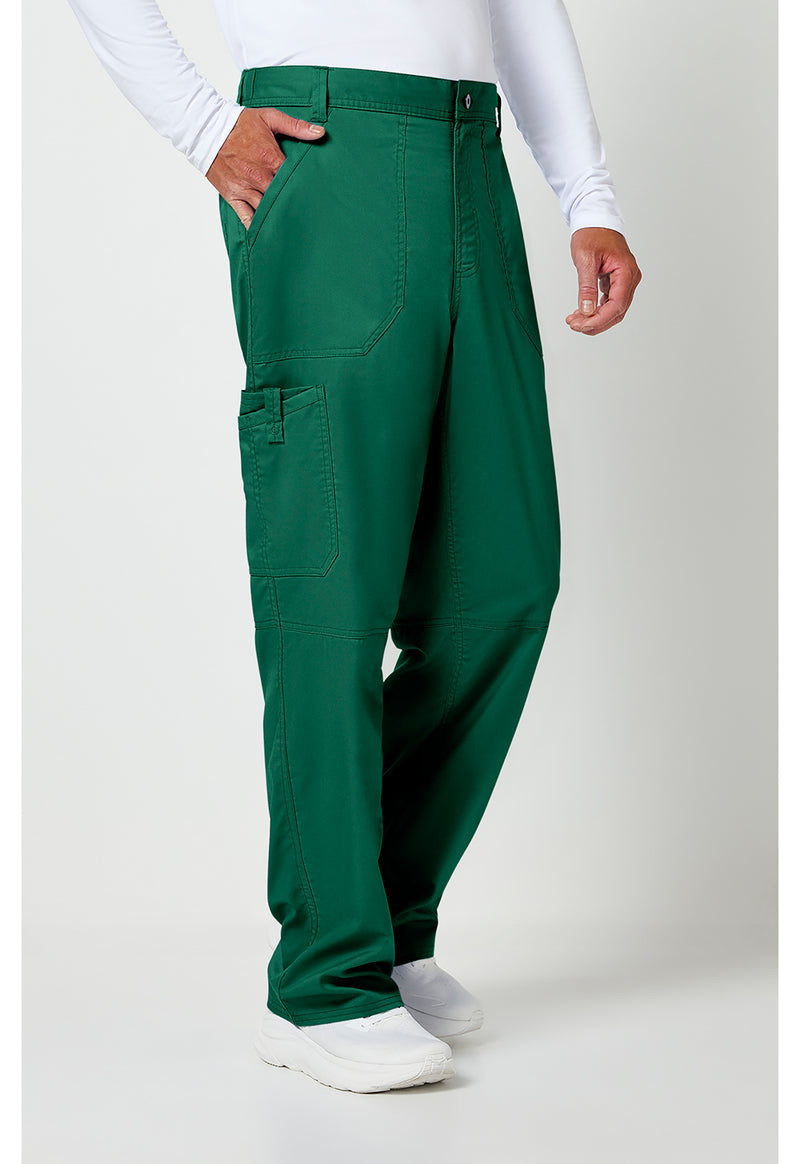 Hunter Green - Cherokee Cherokee WW Revolution Men's Scrub Pants - Right Side View