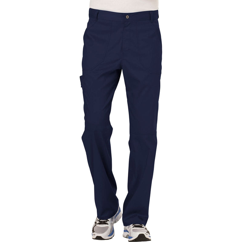 navy - Men's Fly Front Pant