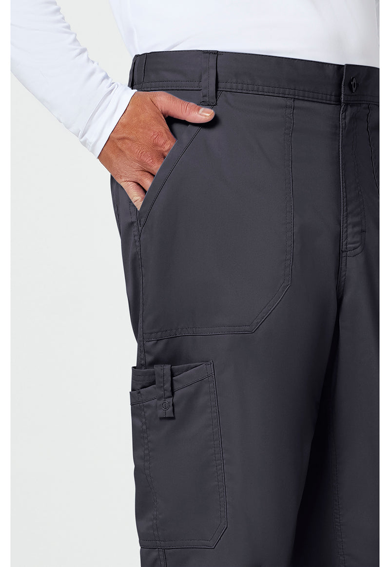 Pewter - Cherokee Cherokee WW Revolution Men's Scrub Pants - Detail 3 View