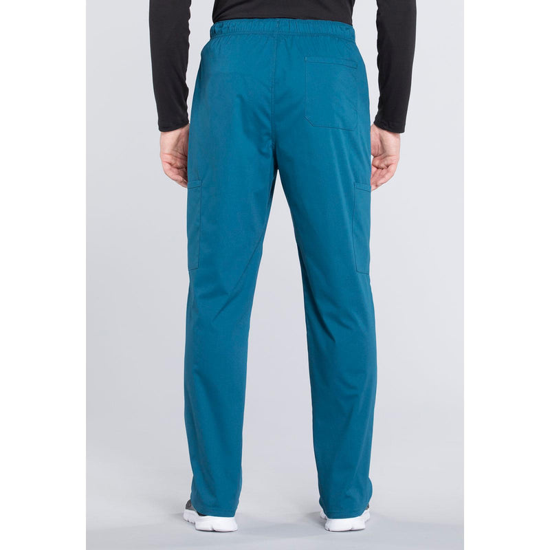 caribbean blue - Men's Tapered Leg Fly Front Cargo Pant