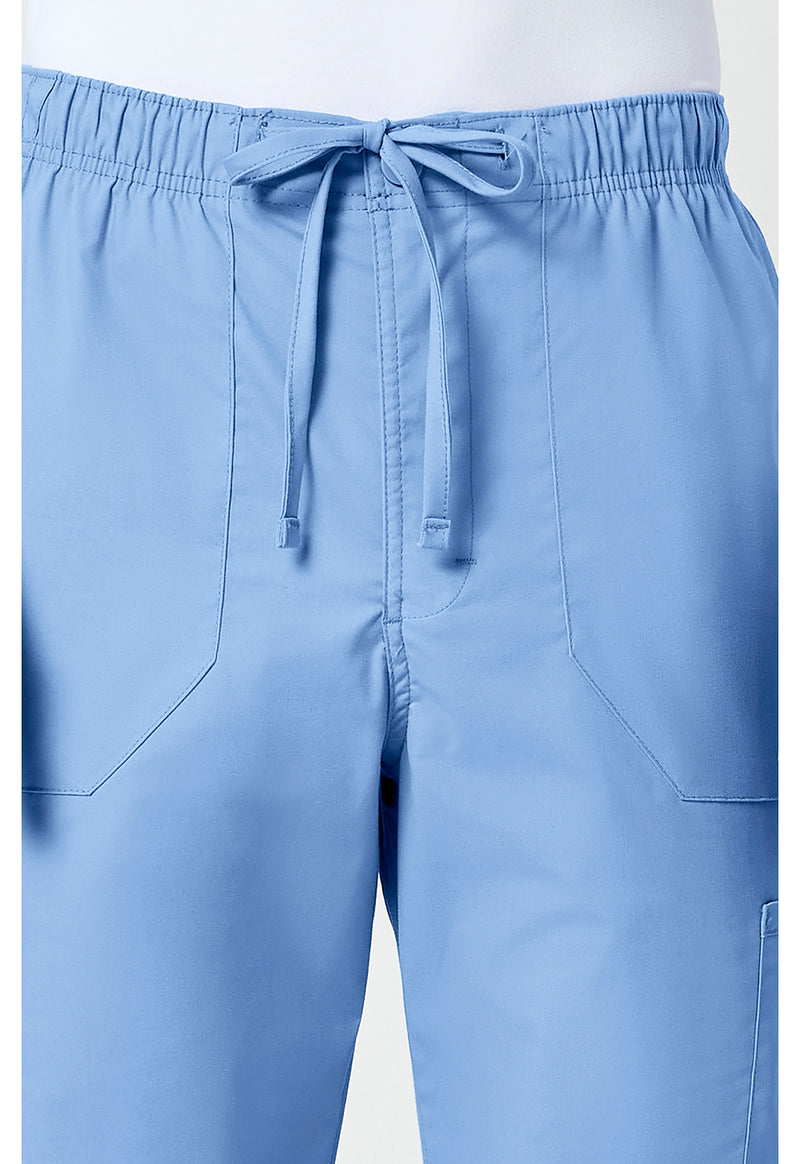 ciel blue - Men's Tapered Leg Fly Front Cargo Pant (View 2)