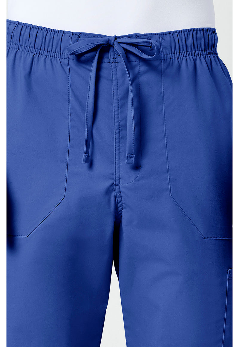 galaxy blue - Men's Tapered Leg Fly Front Cargo Pant (View 2)