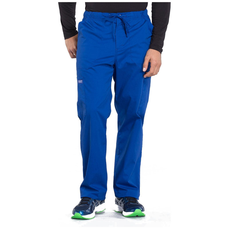 galaxy blue - Men's Tapered Leg Fly Front Cargo Pant
