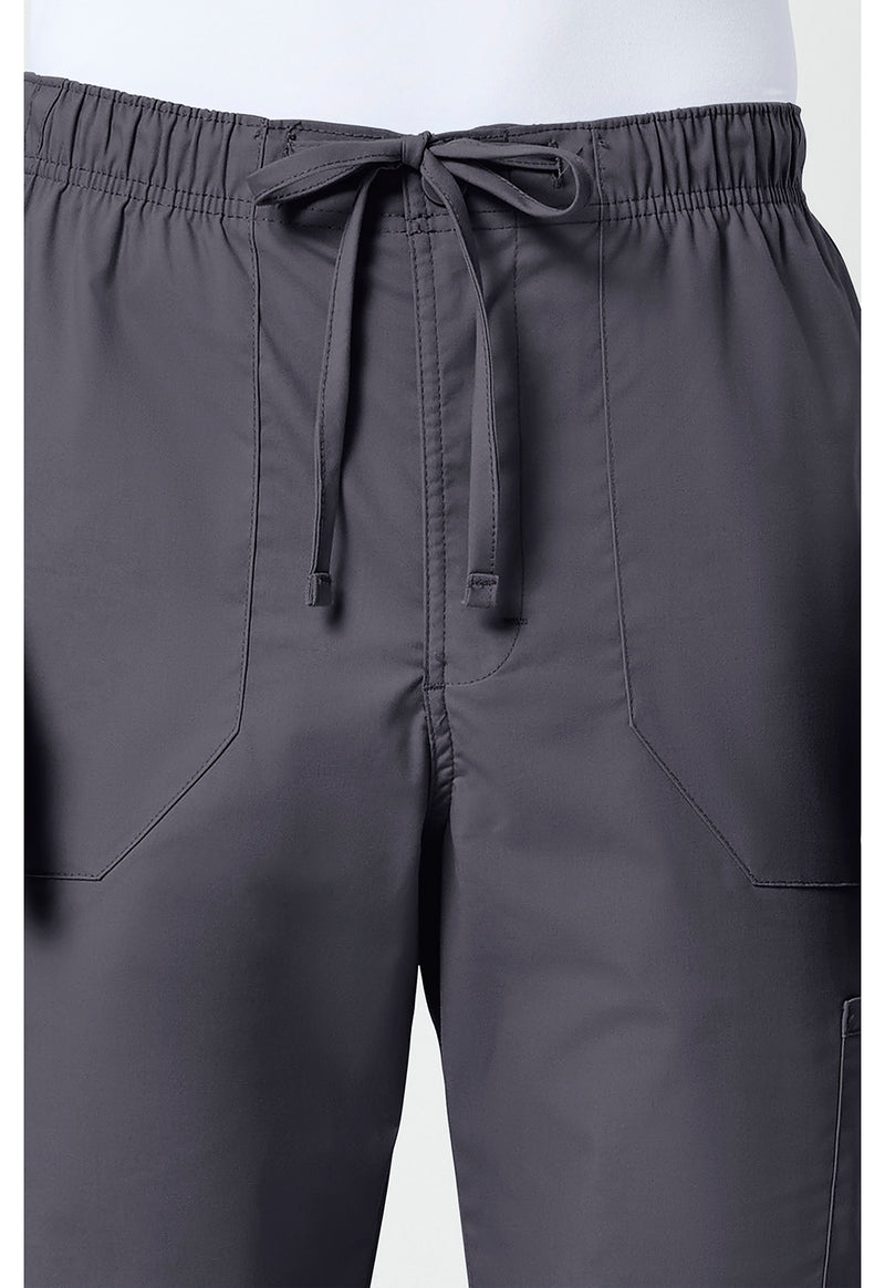 pewter - Men's Tapered Leg Fly Front Cargo Pant (View 2)