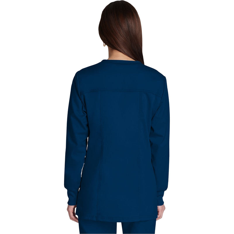navy - Snap Front Jacket