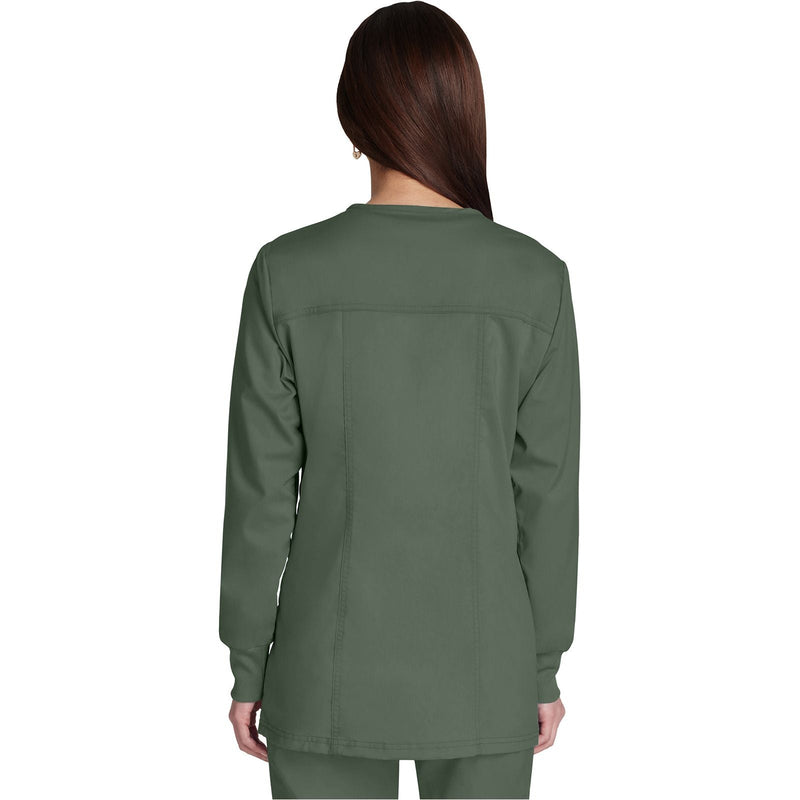 olive - Snap Front Jacket