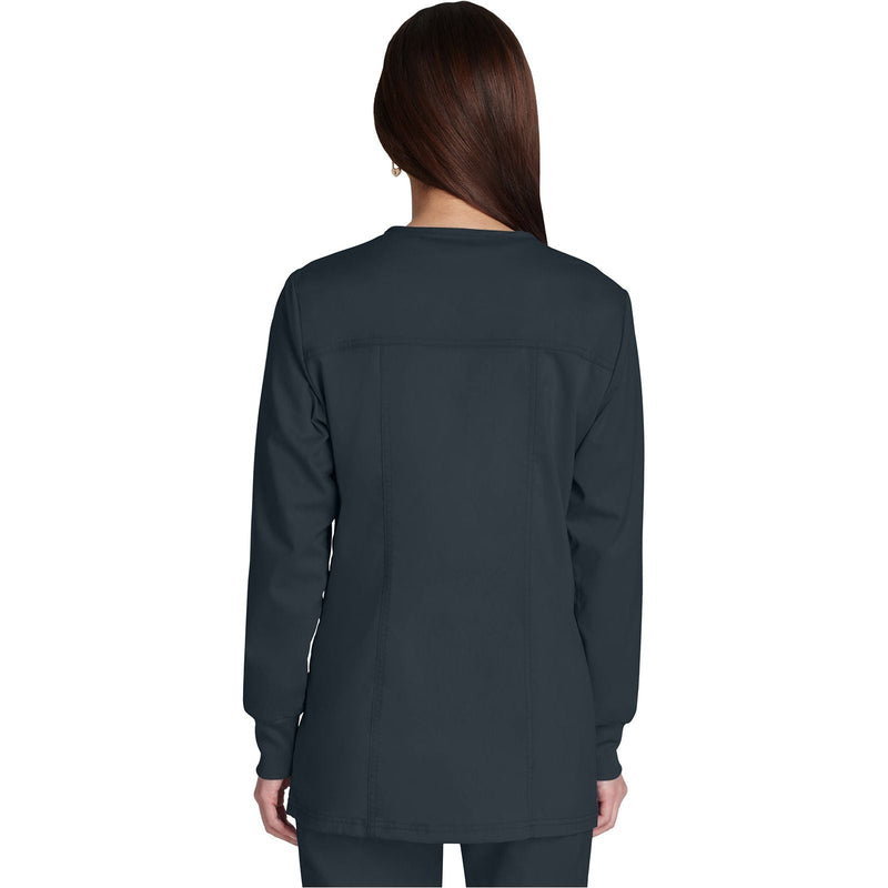 pewter - Snap Front Jacket
