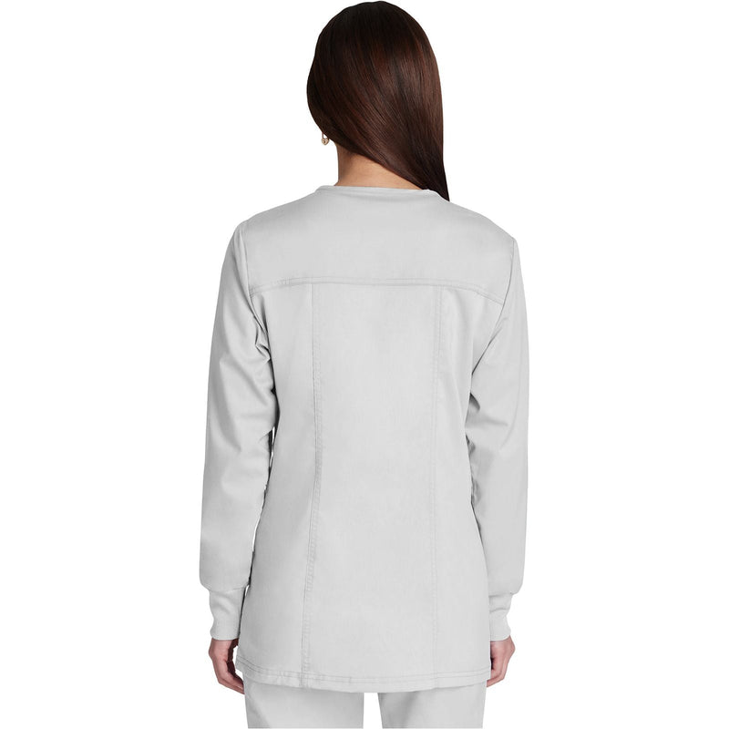 white - Snap Front Jacket