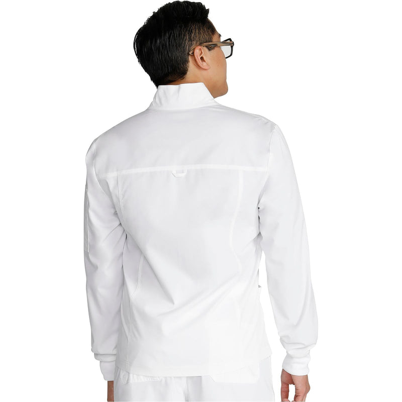 white - Men's Zip Front Jacket