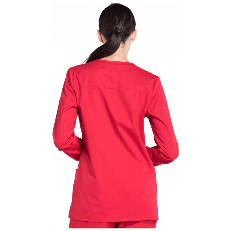 red - Snap Front Jacket