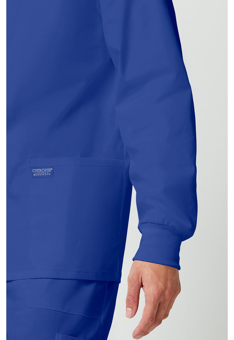 galaxy blue - Men's Snap Front Jacket (View 4)
