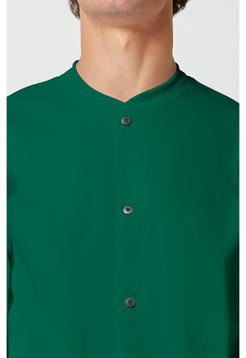 hunter green - Men's Snap Front Jacket (View 2)