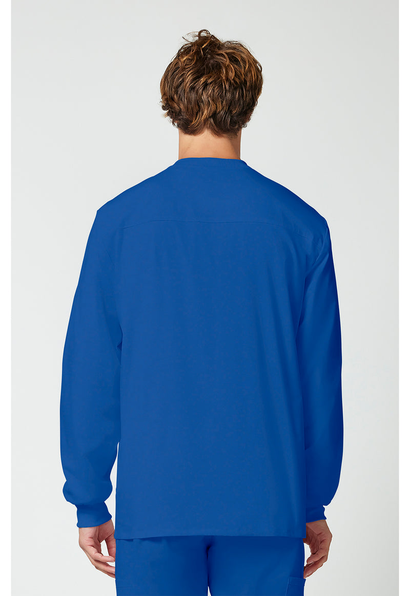 royal - Men's Snap Front Jacket (Back)