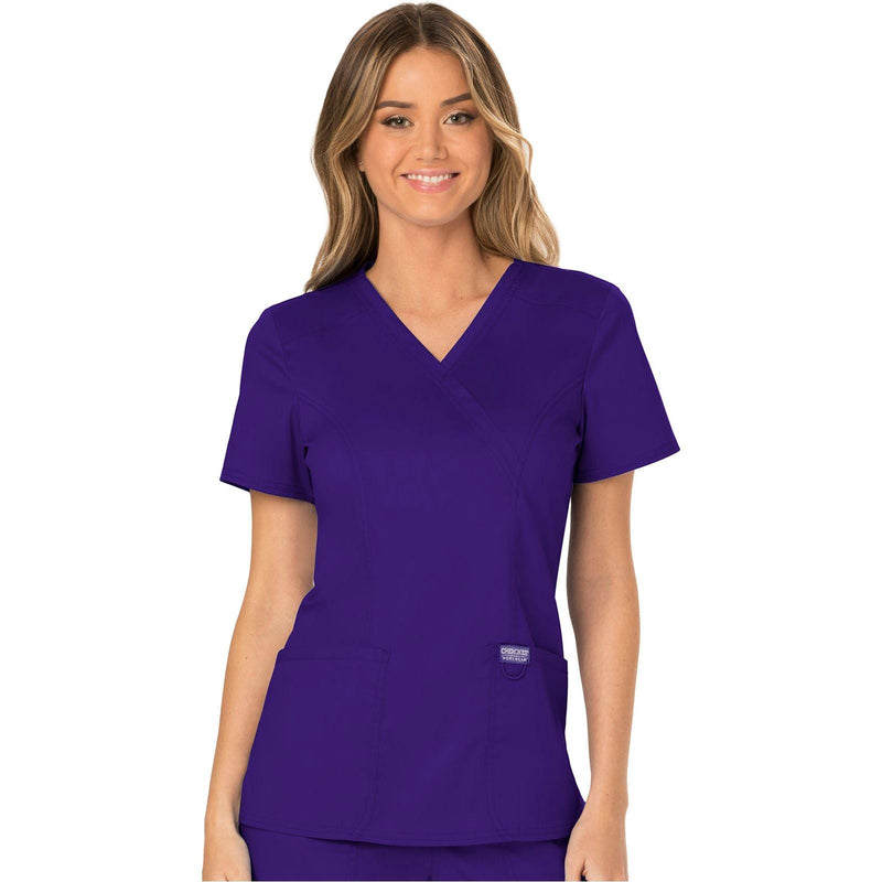 grape - Mock Wrap Top