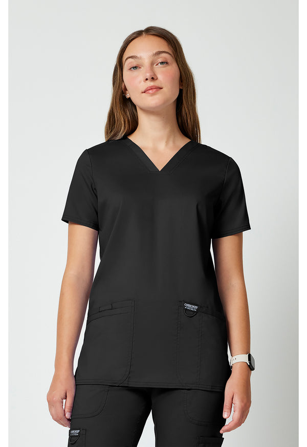 Women's V-Neck Scrub Top