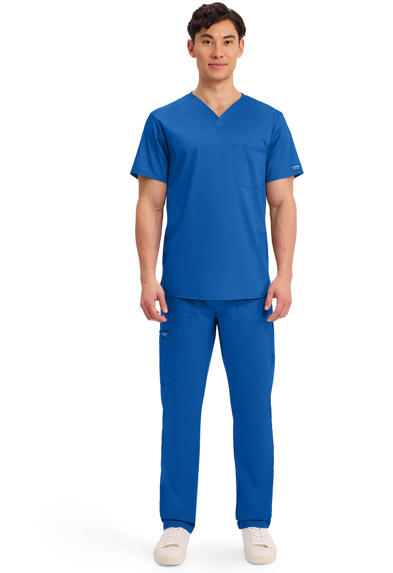 Royal - Cherokee Cherokee WW Revolution Unisex Scrub Top - Detail 1 View