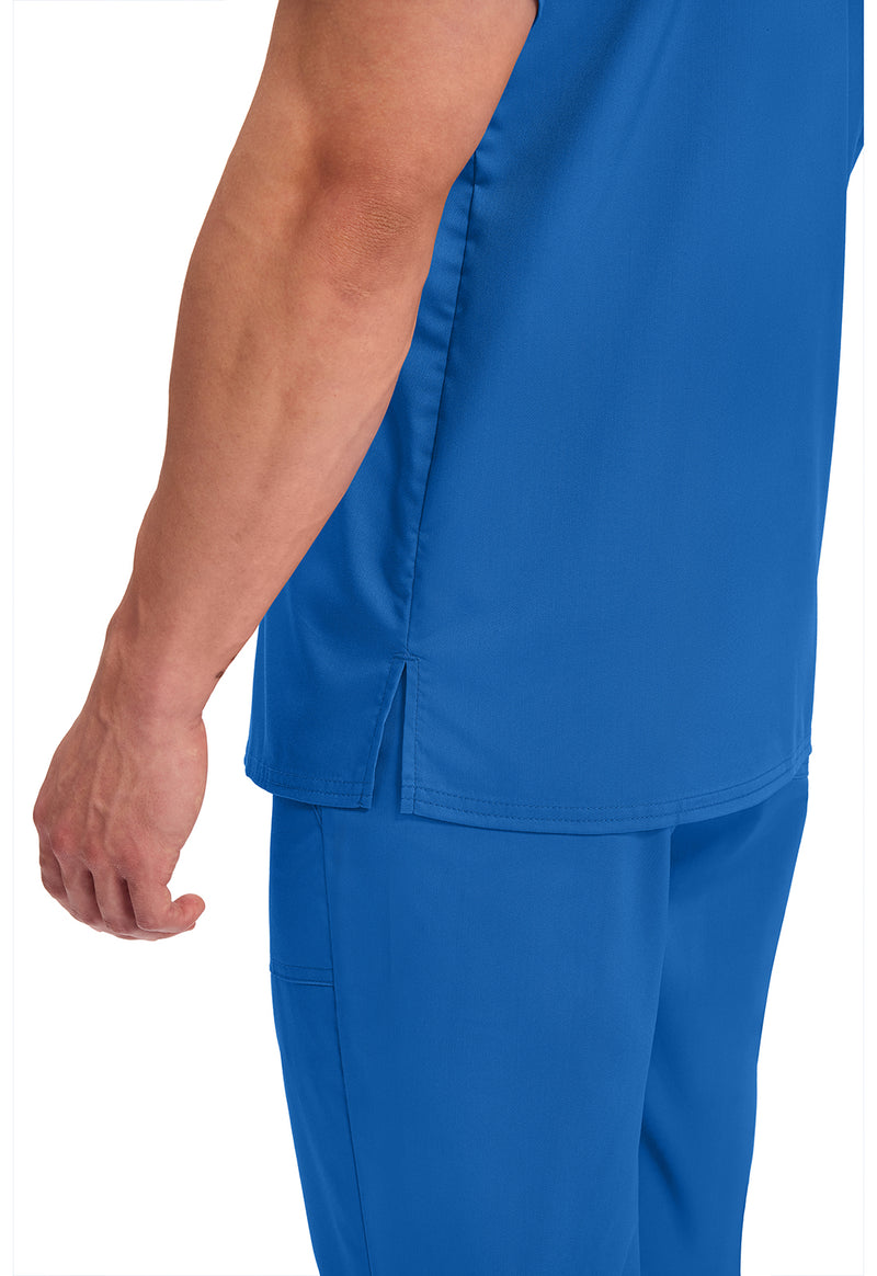 Royal - Cherokee Cherokee WW Revolution Unisex Scrub Top - Detail 4 View