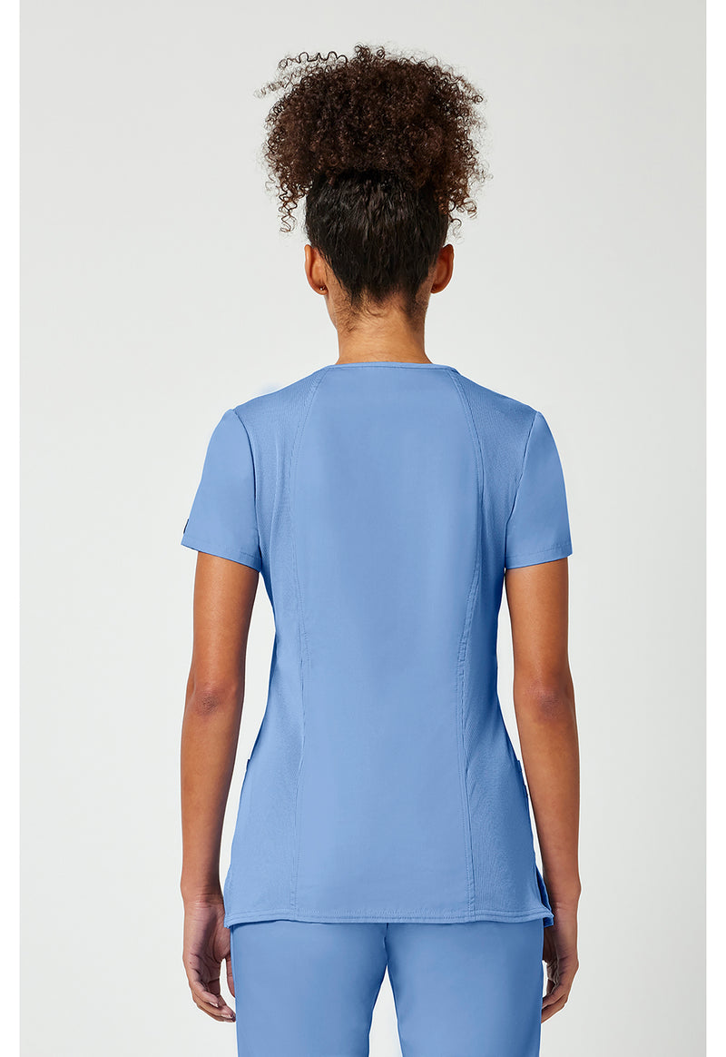 Ciel - Cherokee WW Originals Women Scrub Top - Back View