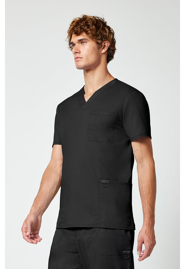 Men's V-Neck Scrub Top