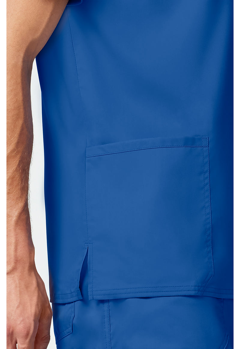 Royal - Cherokee Cherokee WW Revolution Men's Scrub Top - Detail 3 View