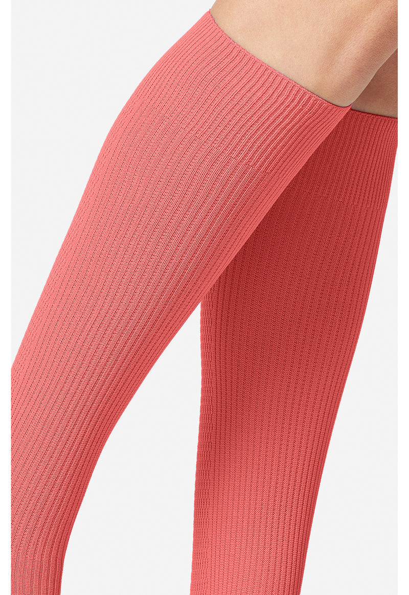 True Coral - 4 single pair of Support Socks (View 2)