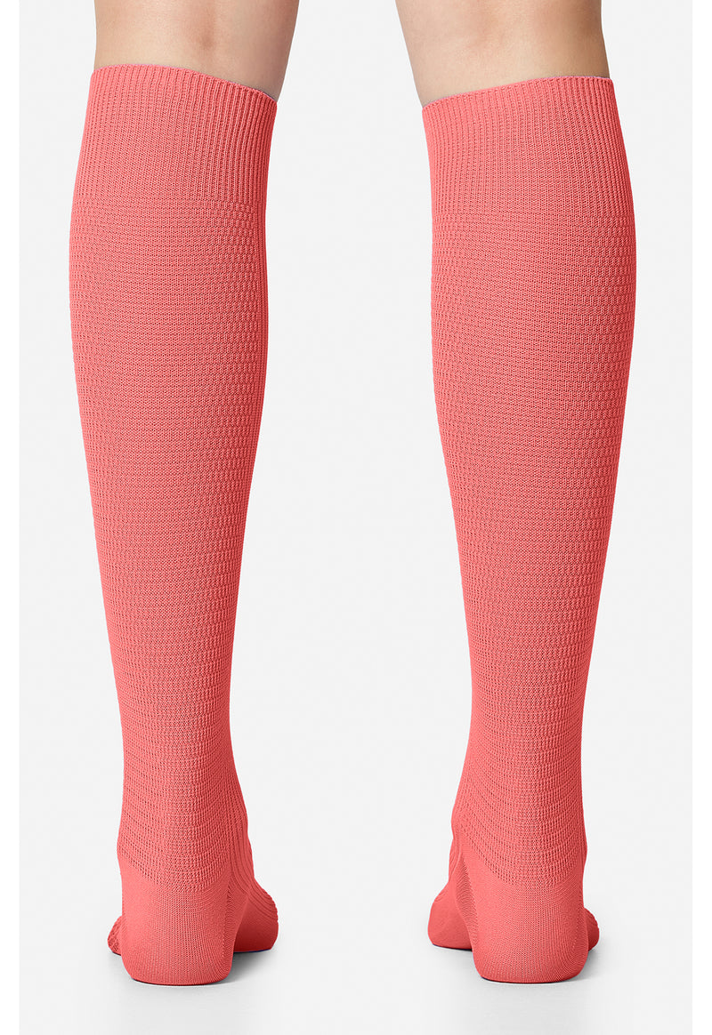 True Coral - 4 single pair of Support Socks (Back)