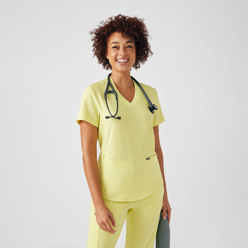 Illuminate - Landau Scrub Tops - Detail View