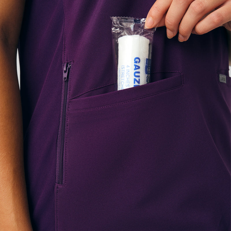 Standard - Landau Scrub Tops - Detail View