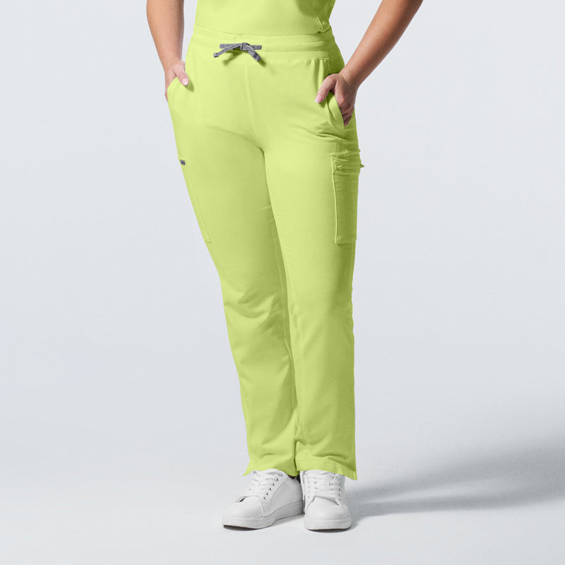 Citron - Landau Forward Women's 7 Pocket Cargo Scrub Pant for Nursing