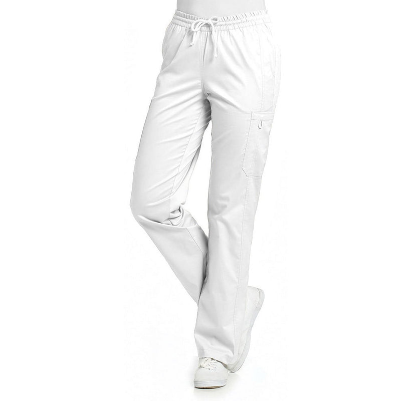 White Cross Allure Women's Cargo Drawstring Scrub Pants for Nursing