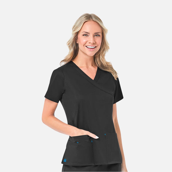Mock Wrap Top