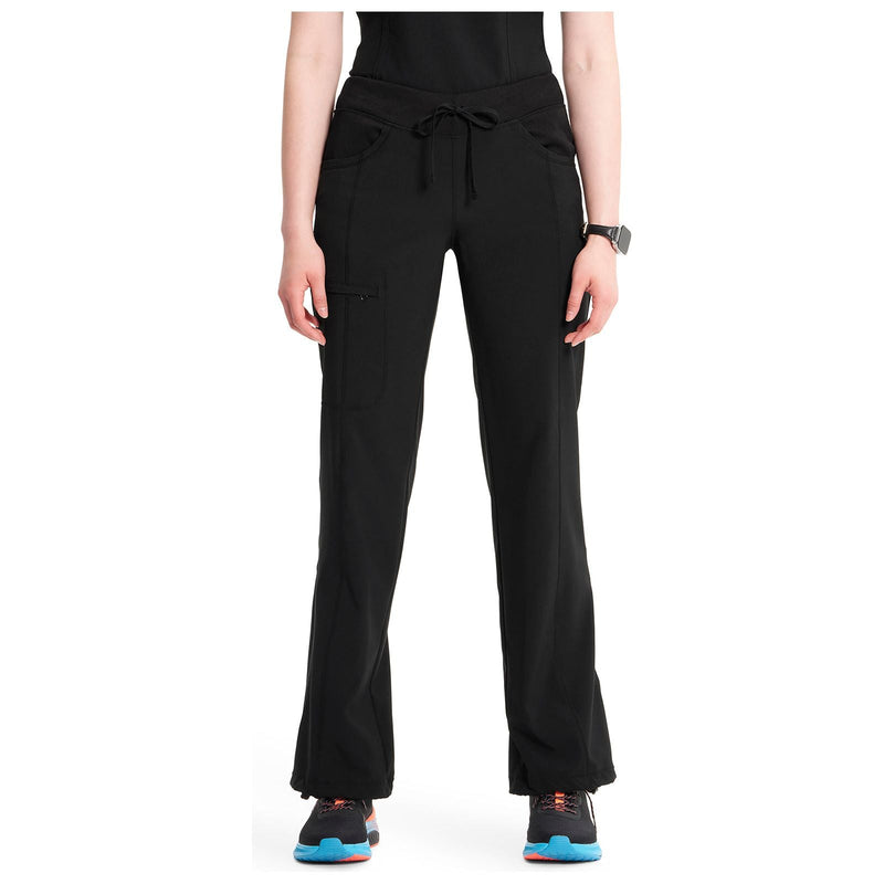 black - Straight Leg Drawstring Pant